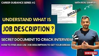What is Job Description and how it will get you job in top companies like Amazon Google  Explained