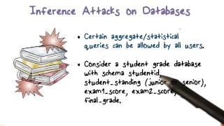 Inference Attacks on Databases Part 1