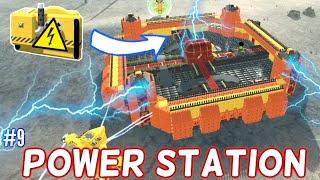 Harvesting UNLIMITED Power Power Plant Build  Terratech Gameplay  Part 9