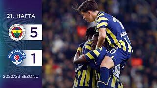 Fenerbahçe 5-1 Kasımpaşa  21. Hafta - 202223