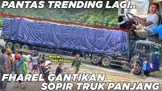 Luar Biasa Fharel Sitinjau Lauik Kembali Tampil Memukau Gantikan Sopir Truk Panjang Rasa Kereta Api