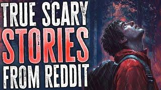 TRUE Creepy Black Screen Horror Stories from Reddit  with Rain Sounds for SLEEP