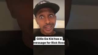 Gillie Da Kid Calls Rick Ross A R*pist  #gilliedakid  #rickross  #shorts