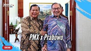 PM Anwar Ibrahim bertemu empat mata & makan malam bersama Presiden dipilih Indonesia Prabowo