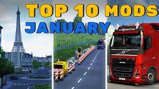 TOP 10 ETS2 MODS - JANUARY 2022