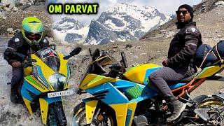 Sports Bike Leke OM PARVAT Pahuch Gya 