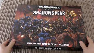 Shadowspear - Unboxing & First Look WH40K