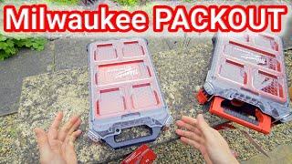 Milwaukee Packout Compact and Compact Slim organisers 4943