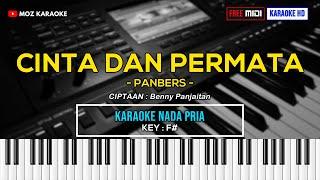 CINTA DAN PERMATA - NADA PRIA  KARAOKE POP NOSTALGIA  FREE MIDI  KARAOKE HD  MOZ KARAOKE