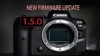 Canon R6 Firmware Update 1.5.0