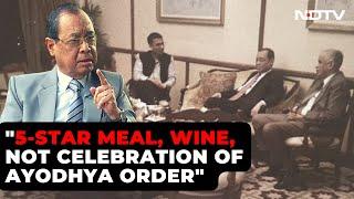 Justice R Gogoi Says For Ayodhya Verdict No Five-Star And Wine Celebration