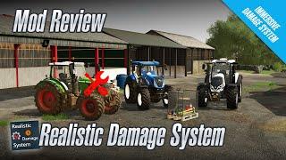Mod Review - Realistic Damage System is VERY cool - FS22 - PC Only
