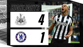 Newcastle United 4 Chelsea 1  Premier League Highlights