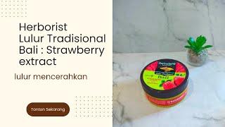 Herborist Lulur Tradisional Strawberry Extract