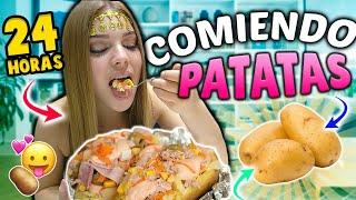 24 HORAS COMIENDO PATATAS  El mundo de Indy