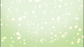 Green Blurred Bokeh Particles Video Background MP4