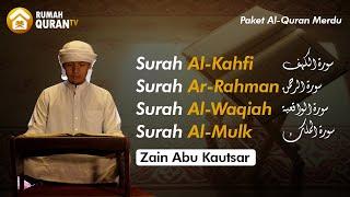 Paket Al-Quran Merdu  Surah Al Kahfi Ar Rahman Al Waqiah Al Mulk - Zain Abu Kautsar  RQ