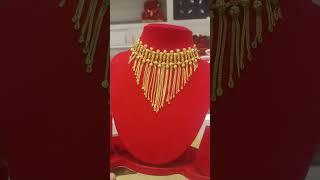 GOLD NECKLACE DESIGN #gold #goldjewellery #necklace #jewelry #viral #viralvideos #highlights
