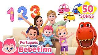 As Melhores 50 Músicas do Bebefinn  Férias  + Completo  Bebefinn em Português - Canções Infantis