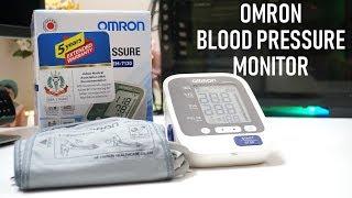 OMRON Blood Pressure Monitor HEM-7130  Review  Demo