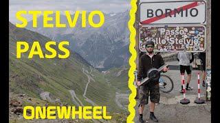 Made it to Stelvio Pass with my DIY Onewheel - 2758m