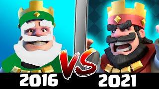 Evolution of Clash Royale  Playing Clash Royale in 2016 Vs 2021 – Old Versus New Beta Gameplay