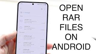 How To Open .RAR Files On Android 2023