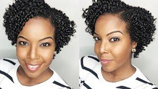 How To Flat Twist Out on Short Natural Hair  TWA