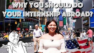 Why doing internship abroad is a great idea?  #InternshipSeries