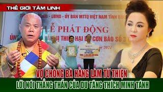 Du Tăng Thích Minh Tánh Nói Thẳng Chuyện Bà Hằng Và Ông Dũng Lò Vôi Trong Ngày Đặc Biệt