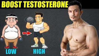 How to BOOST TESTOSTERONE Naturally 3 EASY WAYS works 100%