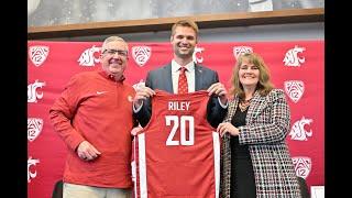 WSU MBB David Riley Introductory Press Conference  4424