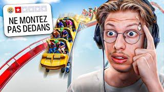 Jai Construit la Parc dAttraction le Plus Dangereux du Monde... Planet Coaster