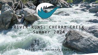 River Runs Cherry Creek Class V Whitewater Kayak Summer 2024