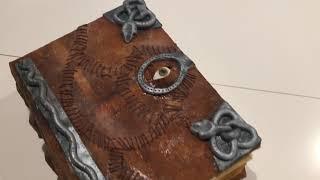 A Hocus Pocus Inspired Spellbook Cake That Actually Opens