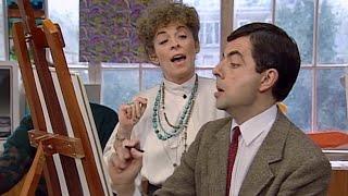 Art Class With Bean  Mr Bean Live Action  Funny Clips  Mr Bean