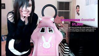 Eugenia Cooney Donation Reaction #4 - $1000 Donation Twitch December 2019