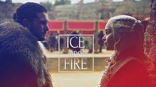 GoT Jon and Daenerys  Ice and Fire