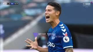 #james Rodríguez debut Everton