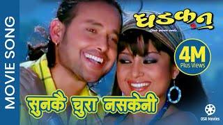 Sunkai Chura Nasakeni  DHADKAN  Nepali Movie Song  Rekha Thapa Ramit Dhungana  Udit