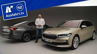 NEUER 2024 Skoda Superb Combi  100km elektrisch neues Infotainment  Ersteindruck Sitzprobe Test