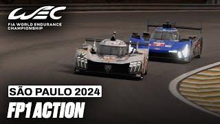 First Track Action  I 2024 Rolex 6 Hours of São Paulo I FIA WEC