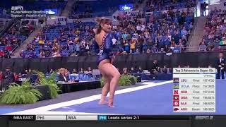 Katelyn Ohashi UCLA 2018 Nationals Semifinals Floor 9.9625