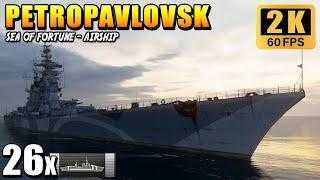Cruiser Petropavlovsk - Great accuracy and penetration