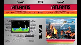 Atari 2600 Atlantis Quick Gameplay