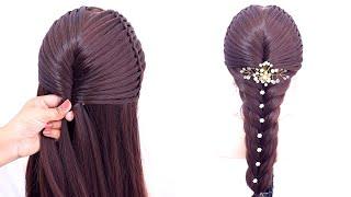 Elegant ponytail hairstyles for long hair  Hair style girl simple and easy  Beautiful hairstyle