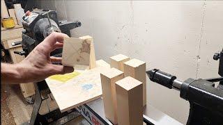 Woodturning Maple trees Pt 1 - roughing montage