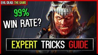 Tricks That *HIGH* Win Rate Players Use Against You 🩸 Evil Dead the Game Guide