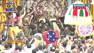 Bahuda Jatra 2023 Spectacular Royal Procession Of Lord Jagannath Underway