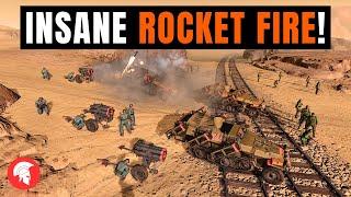 INSANE ROCKET FIRE - Company of Heroes 3 - US Forces Gameplay - 4vs4 Multiplayer - No Commentary